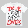 Black and White Collection DopeSkill Oversize Print T-Shirt True Lover Graphic sold by DopeSkill