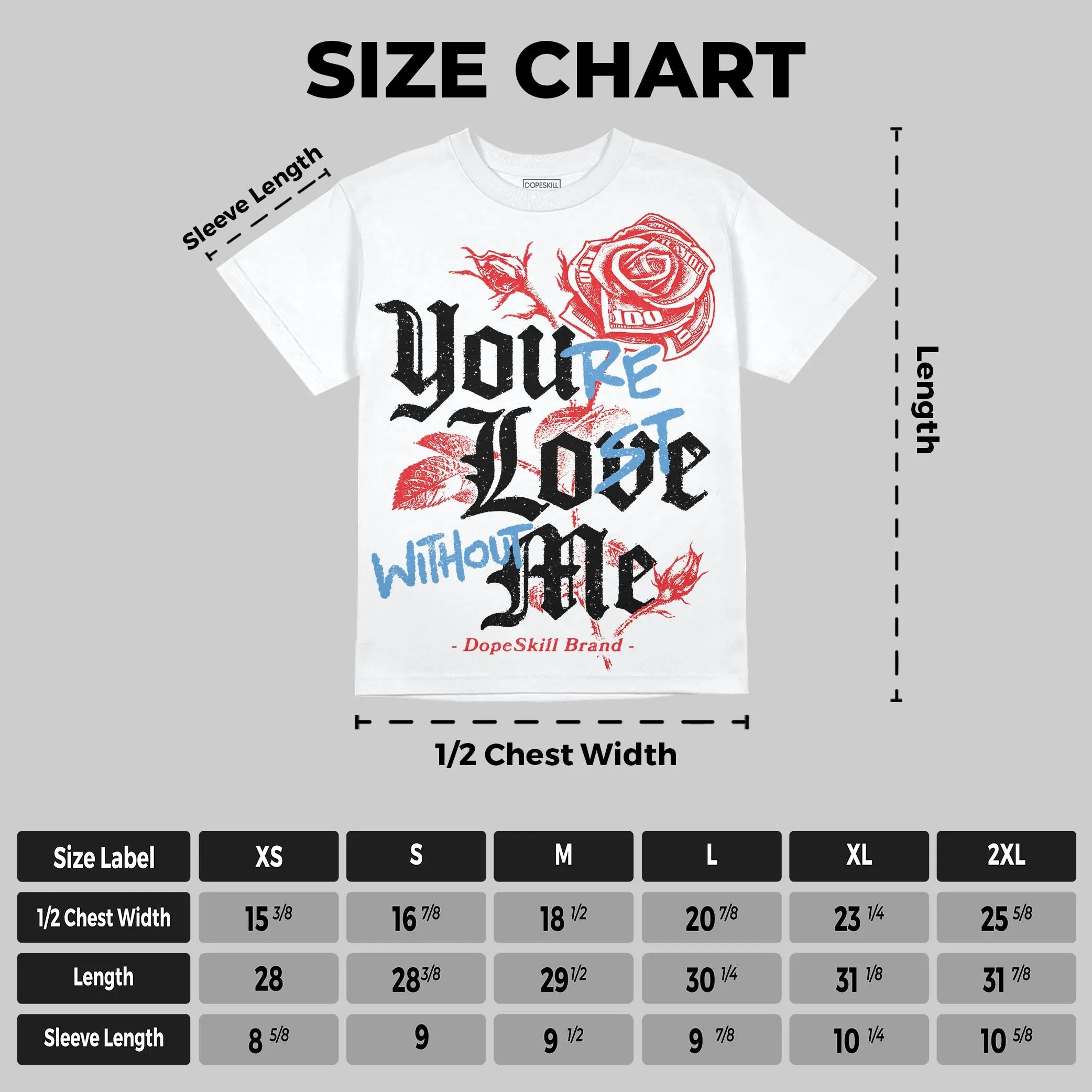 Cherry 11s DopeSkill Oversize Print T-Shirt You’re Lost Without Me Graphic sold by DopeSkill product image thumbnail 2