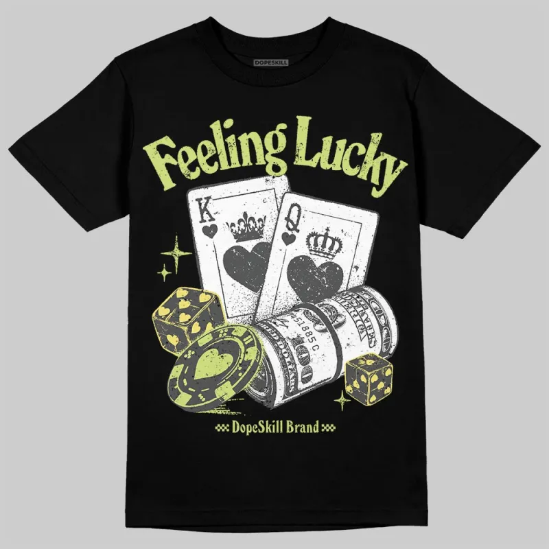 Light Lemon Twist 4s DopeSkill T-Shirt Feeling Lucky Graphic sold by DopeSkill