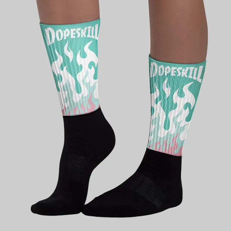 Igloo 11s DopeSkill Sublimated Sock FIRE Graphic sold by DopeSkill product image thumbnail 3