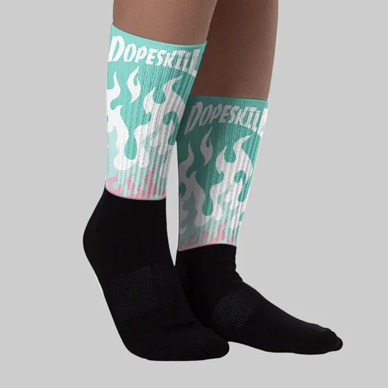 Igloo 11s DopeSkill Sublimated Sock FIRE Graphic sold by DopeSkill product image thumbnail 2
