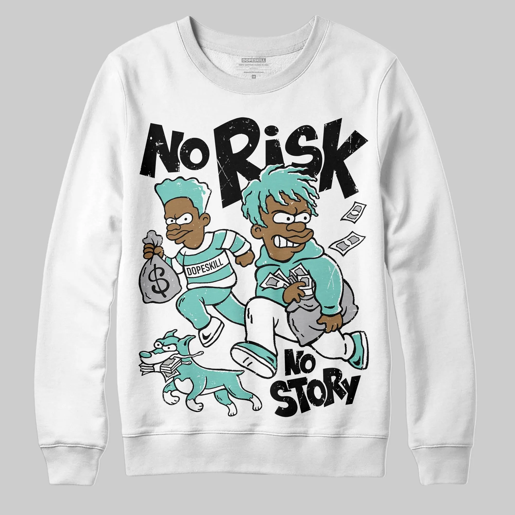 Igloo 11s DopeSkill Sweatshirt No Risk No Story Graphic sold by DopeSkill