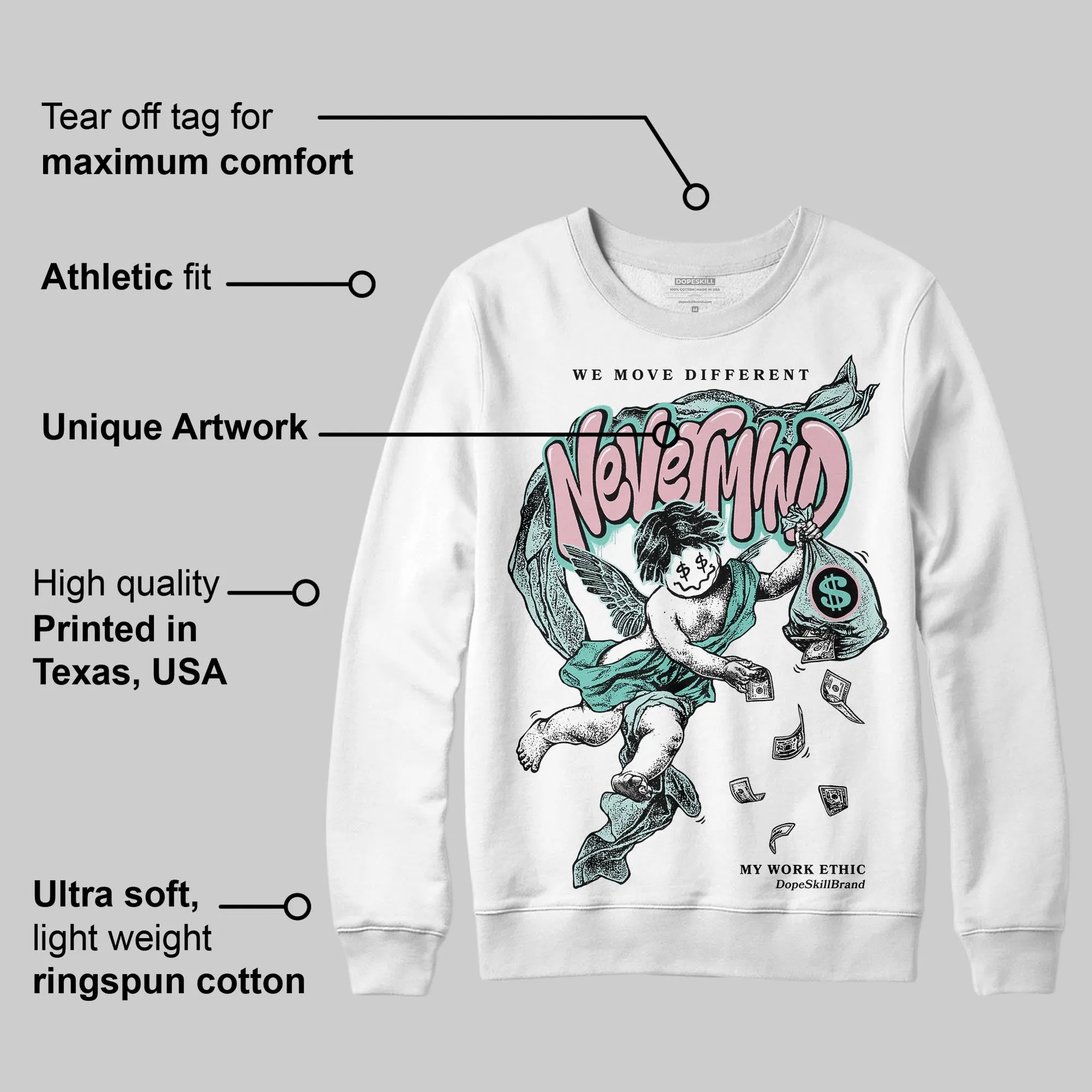 Igloo 11s DopeSkill Sweatshirt Nevermind Graphic sold by DopeSkill product image thumbnail 3