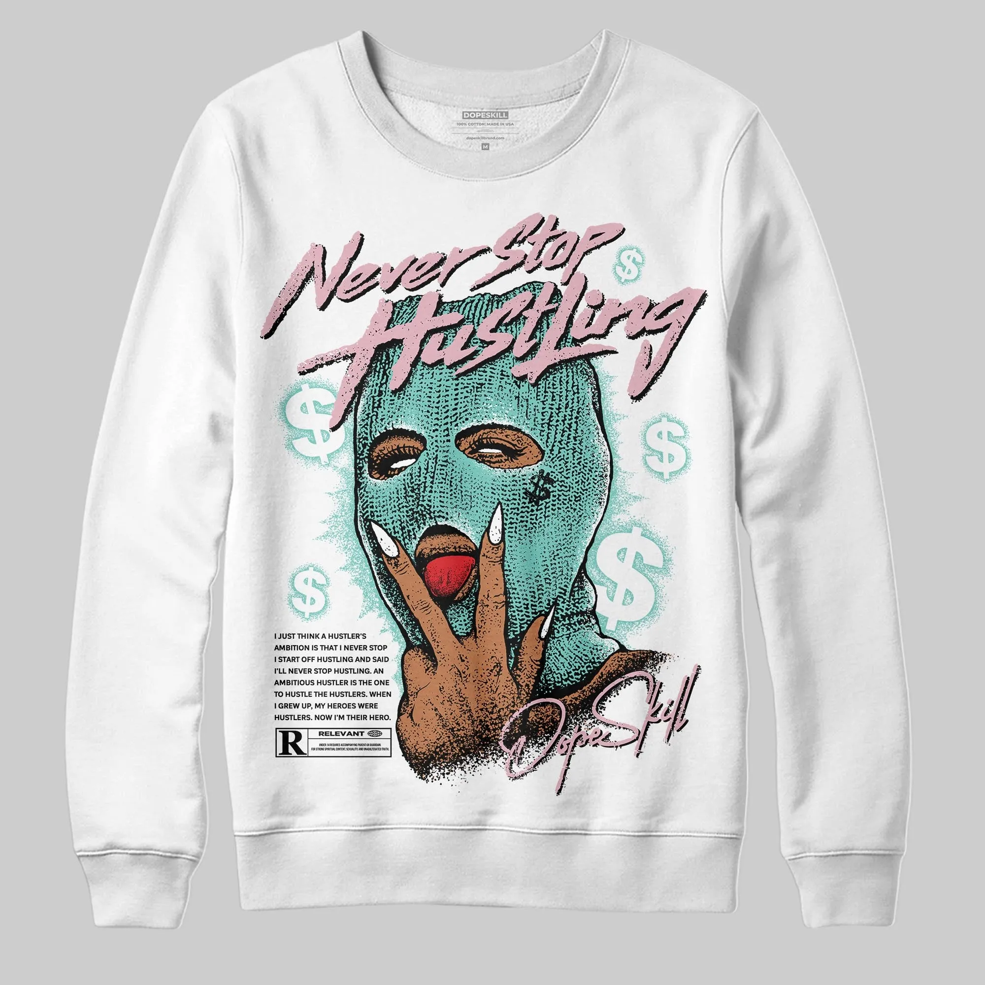 Igloo 11s DopeSkill Sweatshirt Never Stop Hustling Graphic sold by DopeSkill