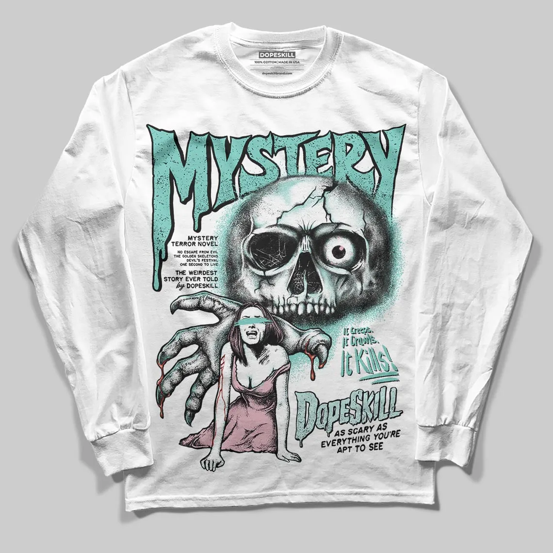 Igloo 11s DopeSkill Long Sleeve T-Shirt Mystery Ghostly Grasp Graphic sold by DopeSkill