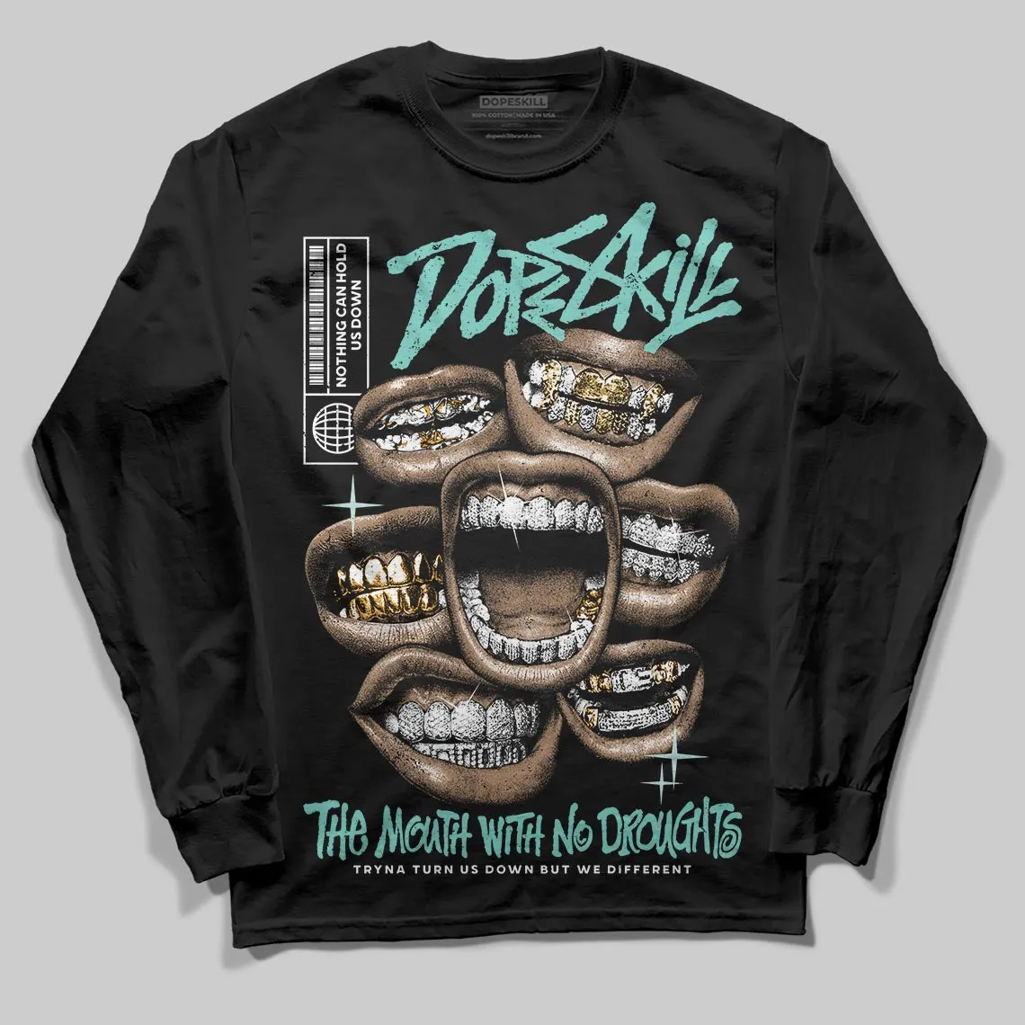 Igloo 11s DopeSkill Long Sleeve T-Shirt The Mouth With No Droughts Graphic sold by DopeSkill product image thumbnail 2