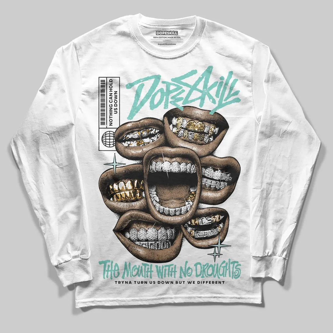 Igloo 11s DopeSkill Long Sleeve T-Shirt The Mouth With No Droughts Graphic sold by DopeSkill