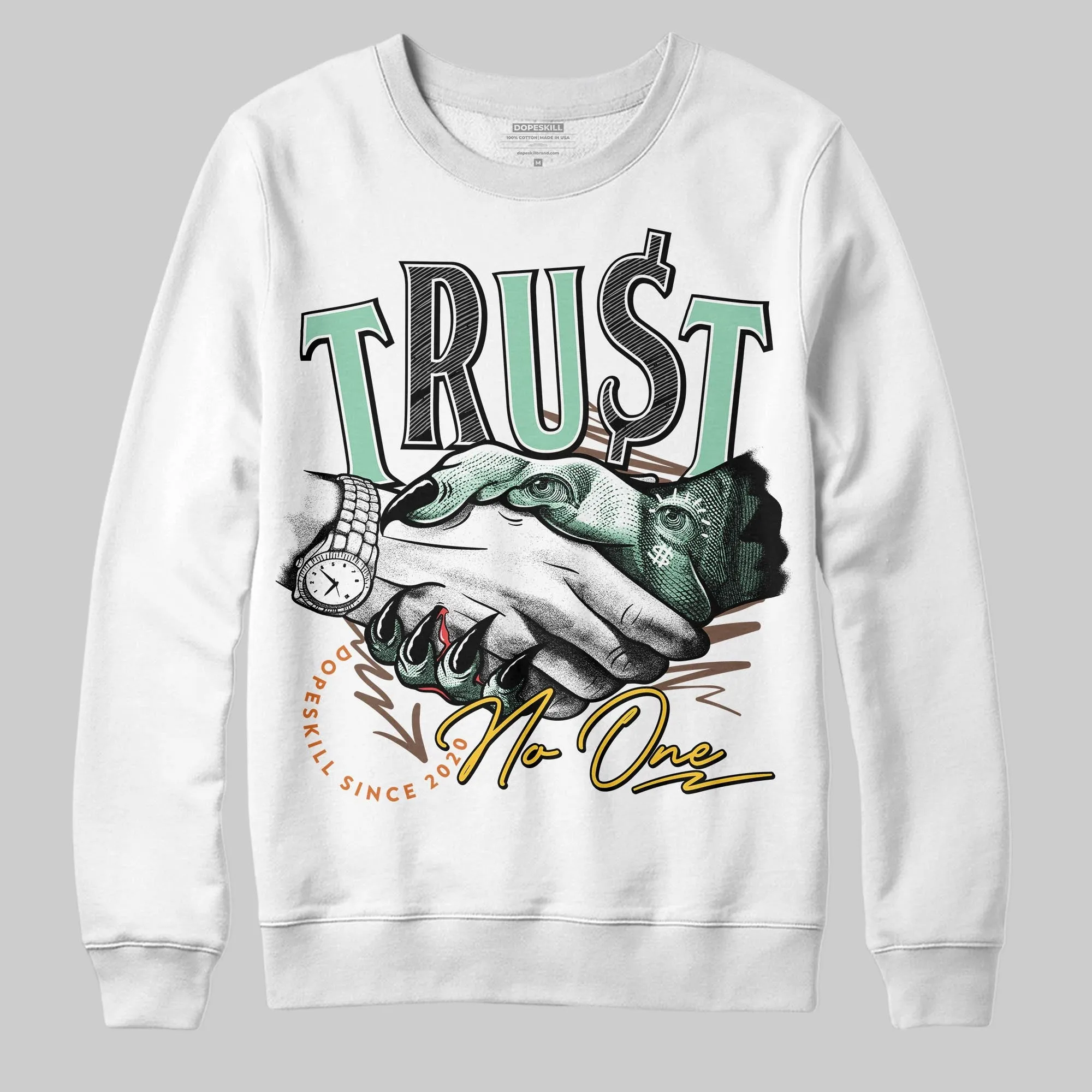 SB Dunk “Rodeo” DopeSkill Sweatshirt Trust No One Graphic sold by DopeSkill product image thumbnail 2
