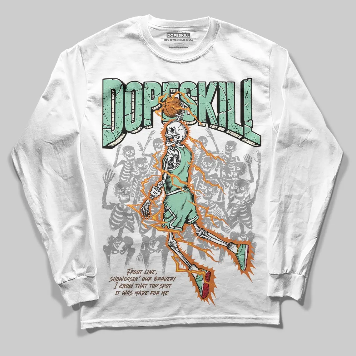 SB Dunk “Rodeo” DopeSkill Long Sleeve T-Shirt Thunder Dunk Graphic sold by DopeSkill product image thumbnail 2