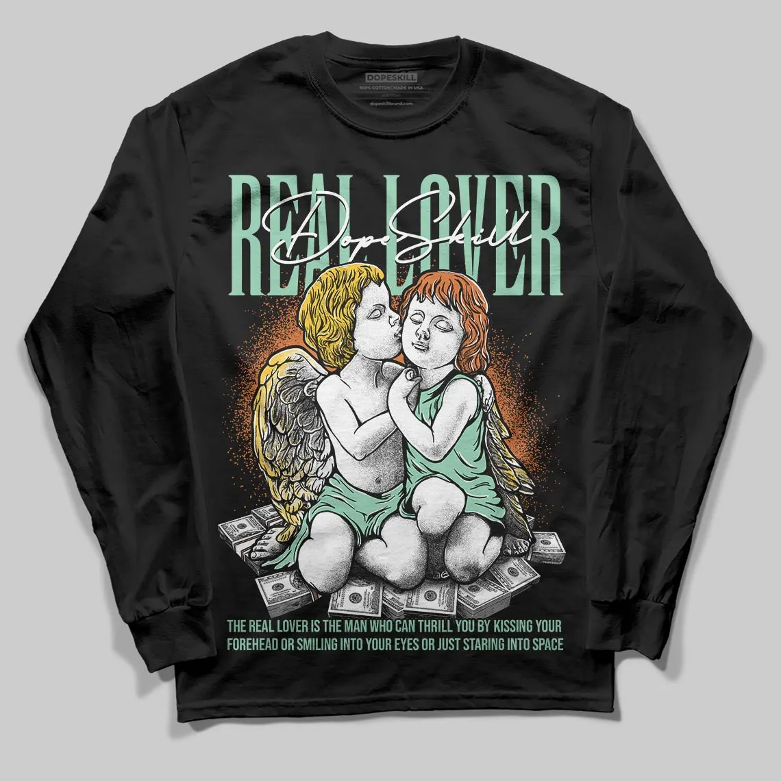 SB Dunk “Rodeo” DopeSkill Long Sleeve T-Shirt Real Lover Graphic sold by DopeSkill