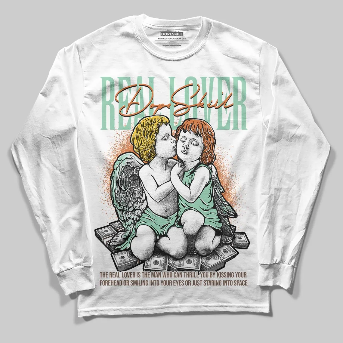 SB Dunk “Rodeo” DopeSkill Long Sleeve T-Shirt Real Lover Graphic sold by DopeSkill product image thumbnail 2