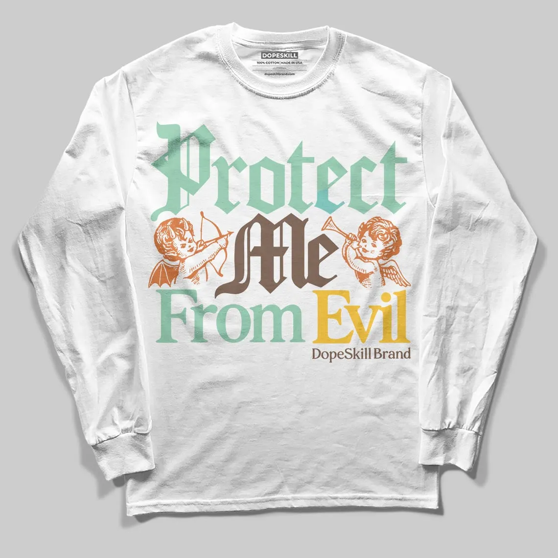 SB Dunk “Rodeo” DopeSkill Long Sleeve T-Shirt Protect Me From Evil Graphic sold by DopeSkill product image thumbnail 2