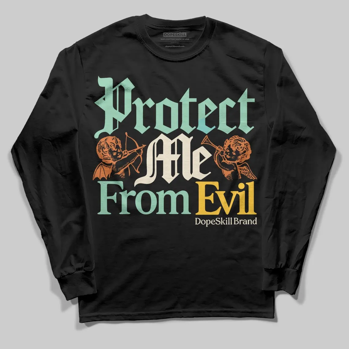 SB Dunk “Rodeo” DopeSkill Long Sleeve T-Shirt Protect Me From Evil Graphic sold by DopeSkill