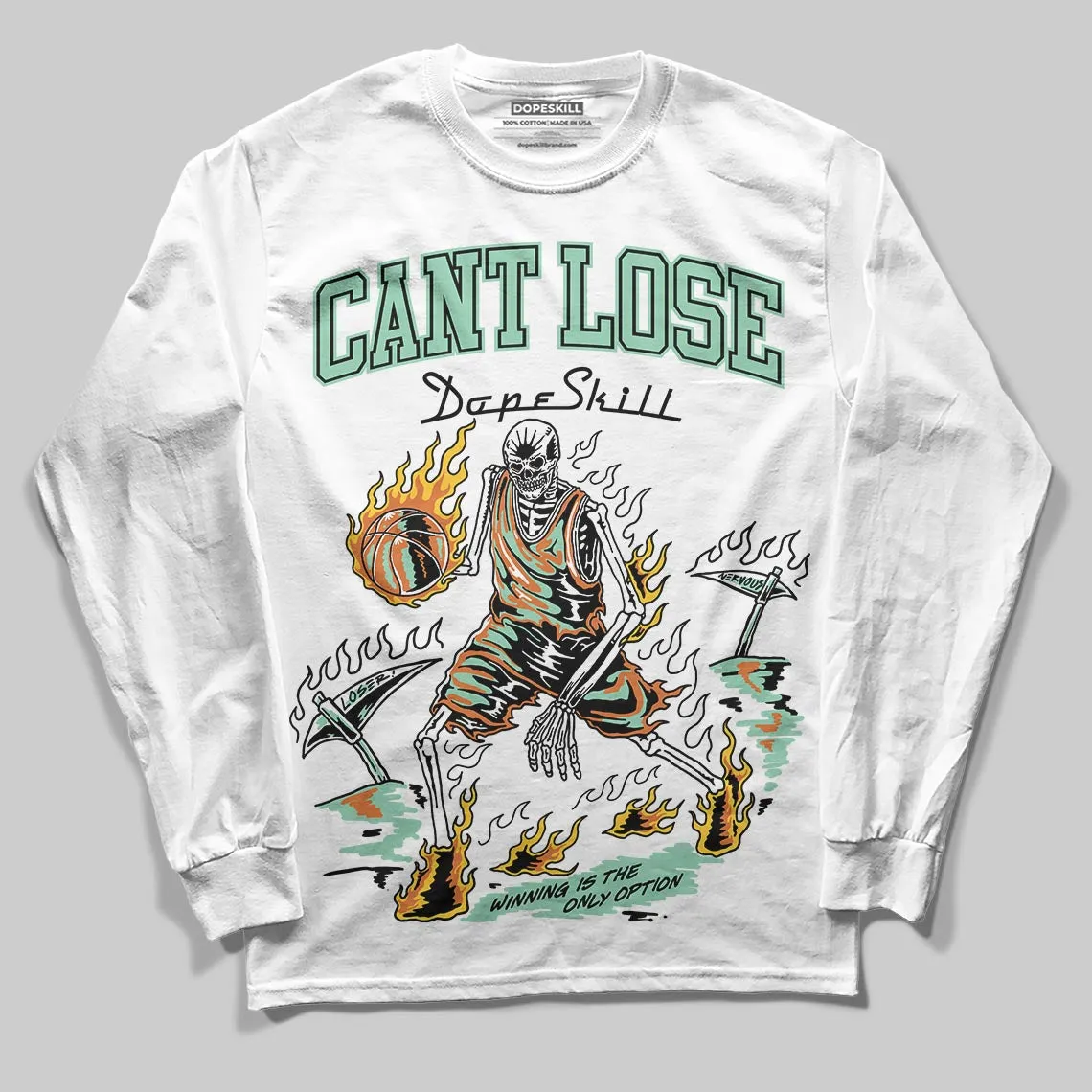 SB Dunk “Rodeo” DopeSkill Long Sleeve T-Shirt Cant Lose Graphic sold by DopeSkill product image thumbnail 2