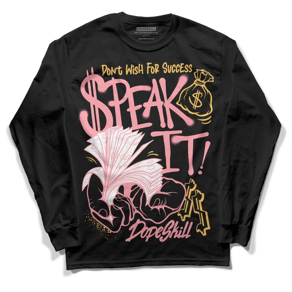 Red Stardust 3s DopeSkill Long Sleeve T-Shirt Speak It Graphic sold by DopeSkill product image thumbnail 2