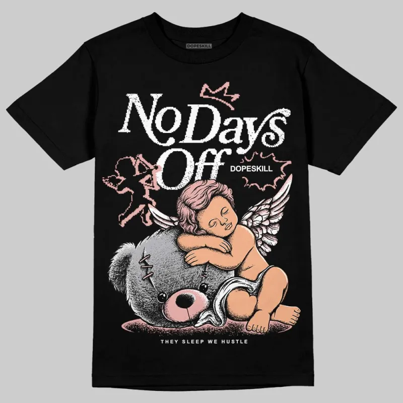Rust Pink 1s 2025 DopeSkill T-Shirt New No Days Off Graphic sold by DopeSkill