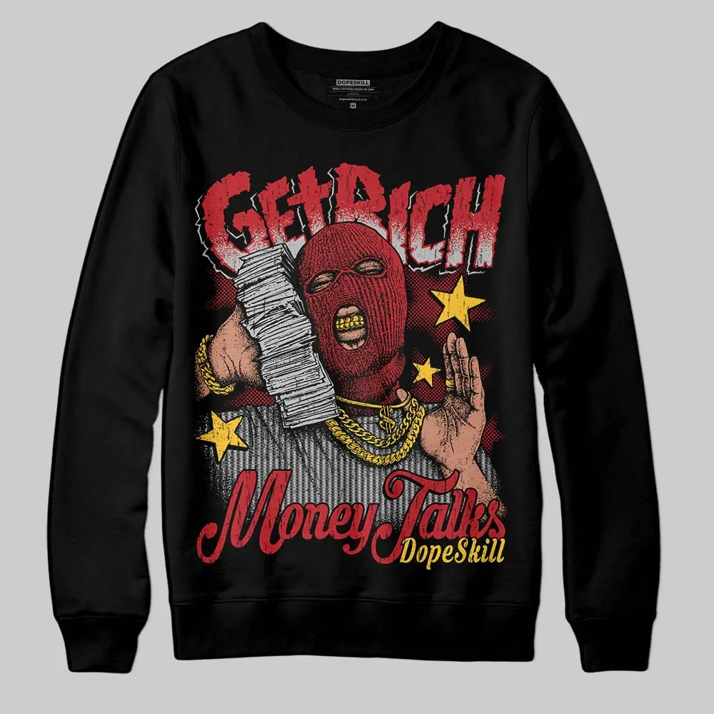 Ferrari 14s DopeSkill Sweatshirt Get Rich Graphic sold by DopeSkill product image thumbnail 2