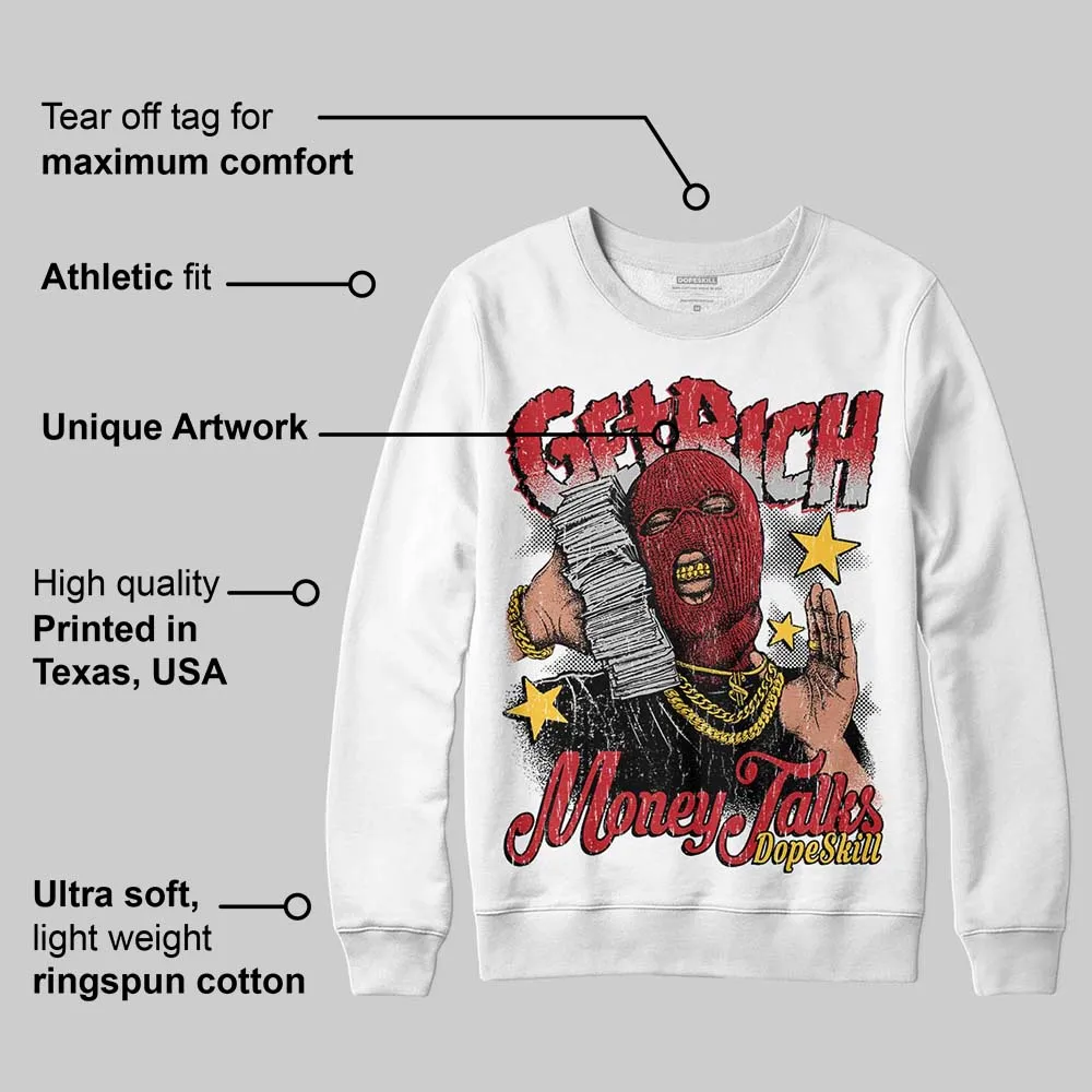 Ferrari 14s DopeSkill Sweatshirt Get Rich Graphic sold by DopeSkill product image thumbnail 3