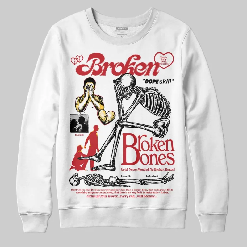 Ferrari 14s DopeSkill Sweatshirt Broken Bones Graphic sold by DopeSkill