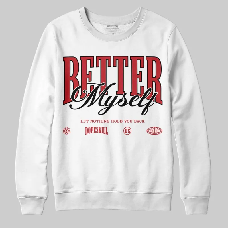 Ferrari 14s DopeSkill Sweatshirt Better Myself Graphic sold by DopeSkill