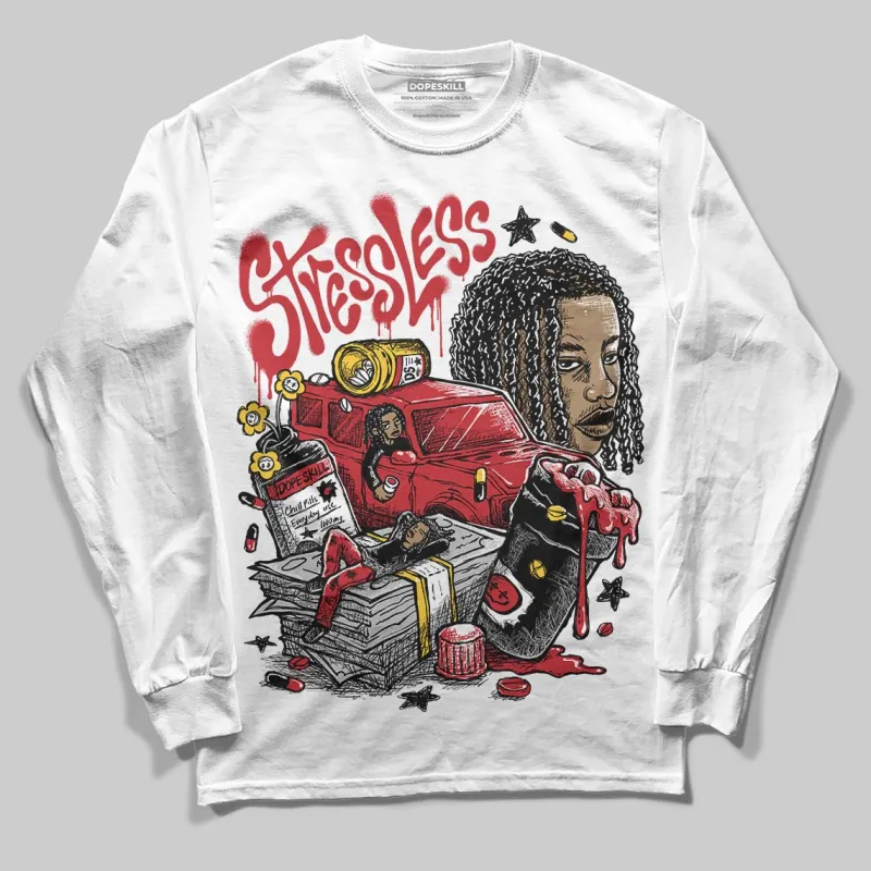 Ferrari 14s DopeSkill Long Sleeve T-Shirt Stressless Graphic sold by DopeSkill