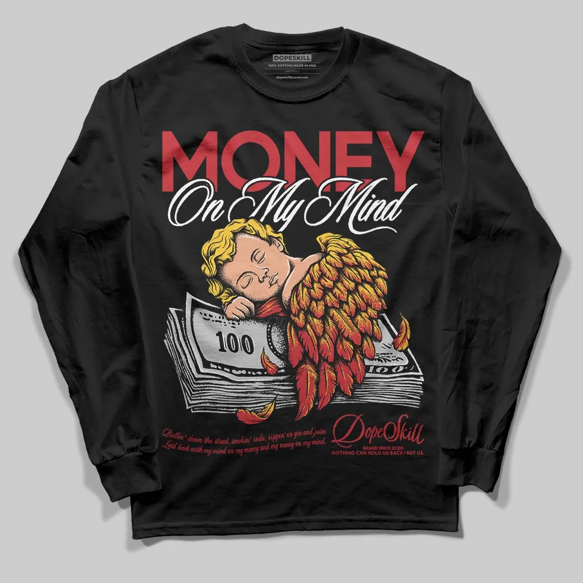 Ferrari 14s DopeSkill Long Sleeve T-Shirt MOMM Graphic sold by DopeSkill product image thumbnail 2