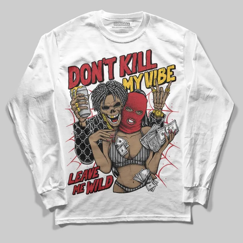 Ferrari 14s DopeSkill Long Sleeve T-Shirt Don't Kill My Vibe Graphic sold by DopeSkill