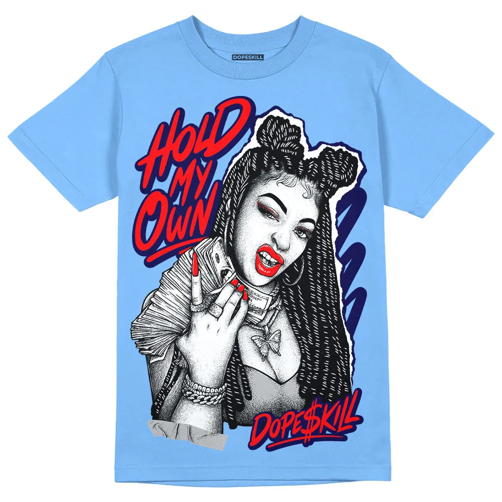 Powder Blue 9s DopeSkill Sky Blue T-shirt New H.M.O Graphic sold by DopeSkill