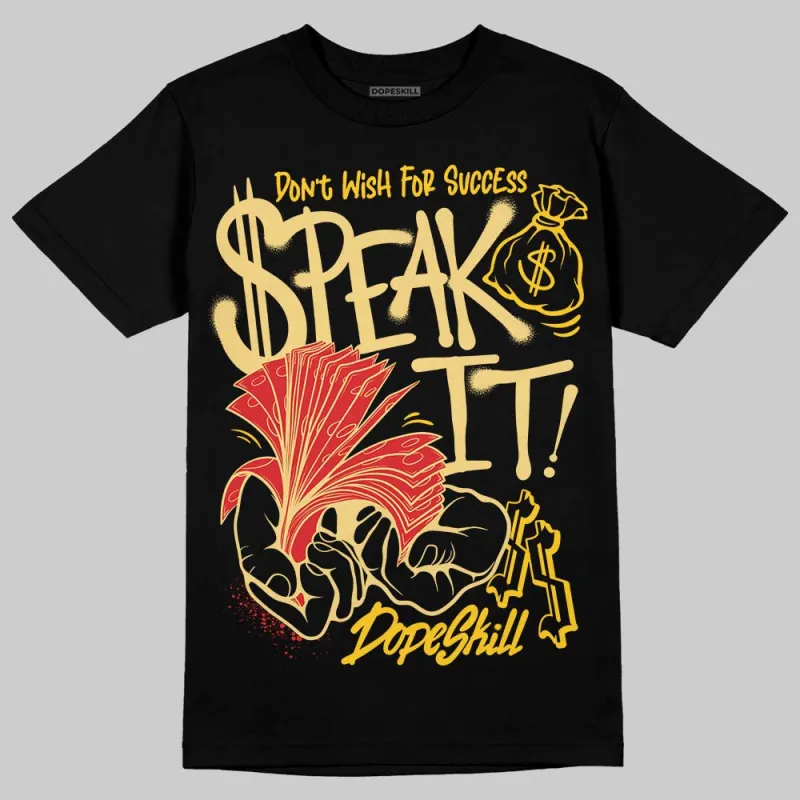Quai 54 x Tour Yellow Black 1s DopeSkill T-Shirt Speak It Graphic sold by DopeSkill
