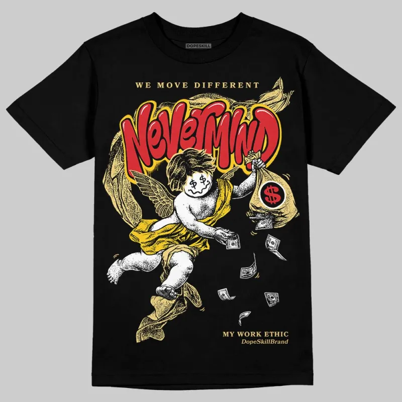Quai 54 x Tour Yellow Black 1s DopeSkill T-Shirt Nevermind Graphic sold by DopeSkill