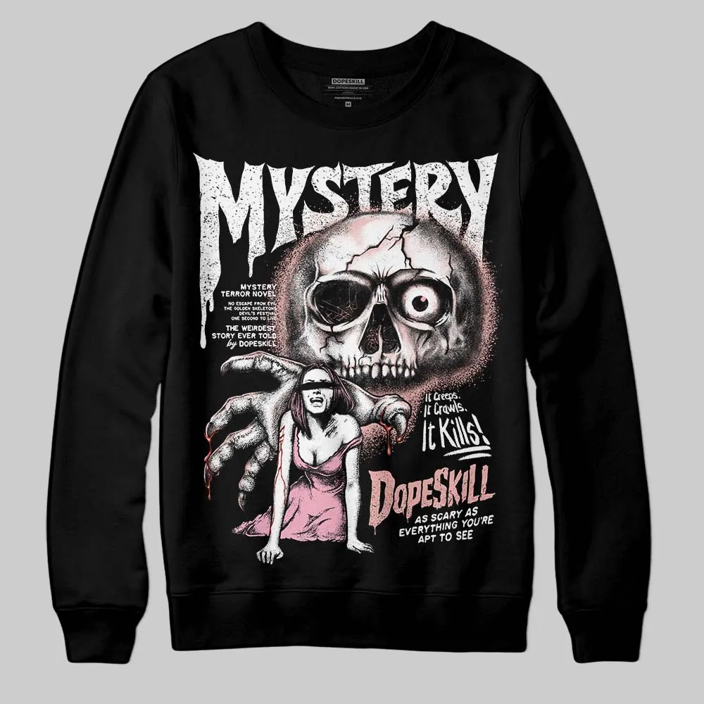 Rust Pink 1s 2025 DopeSkill Sweatshirt Mystery Ghostly Grasp Graphic sold by DopeSkill