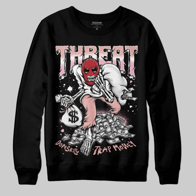 Rust Pink 1s 2025 DopeSkill Sweatshirt Threat Graphic sold by DopeSkill