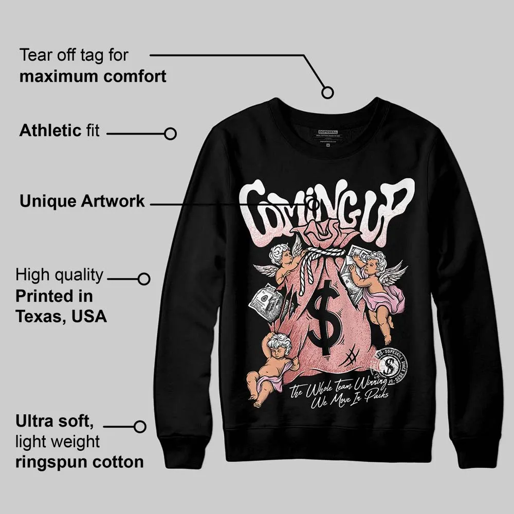 Rust Pink 1s 2025 DopeSkill Sweatshirt Money Bag Coming Up Graphic sold by DopeSkill product image thumbnail 3