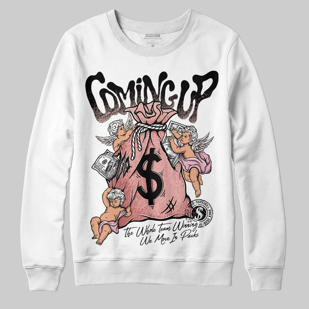 Rust Pink 1s 2025 DopeSkill Sweatshirt Money Bag Coming Up Graphic sold by DopeSkill product image thumbnail 2