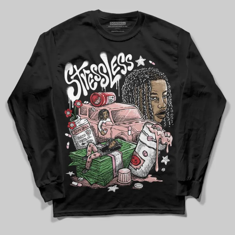 Rust Pink 1s 2025 DopeSkill Long Sleeve T-Shirt Stressless Graphic sold by DopeSkill