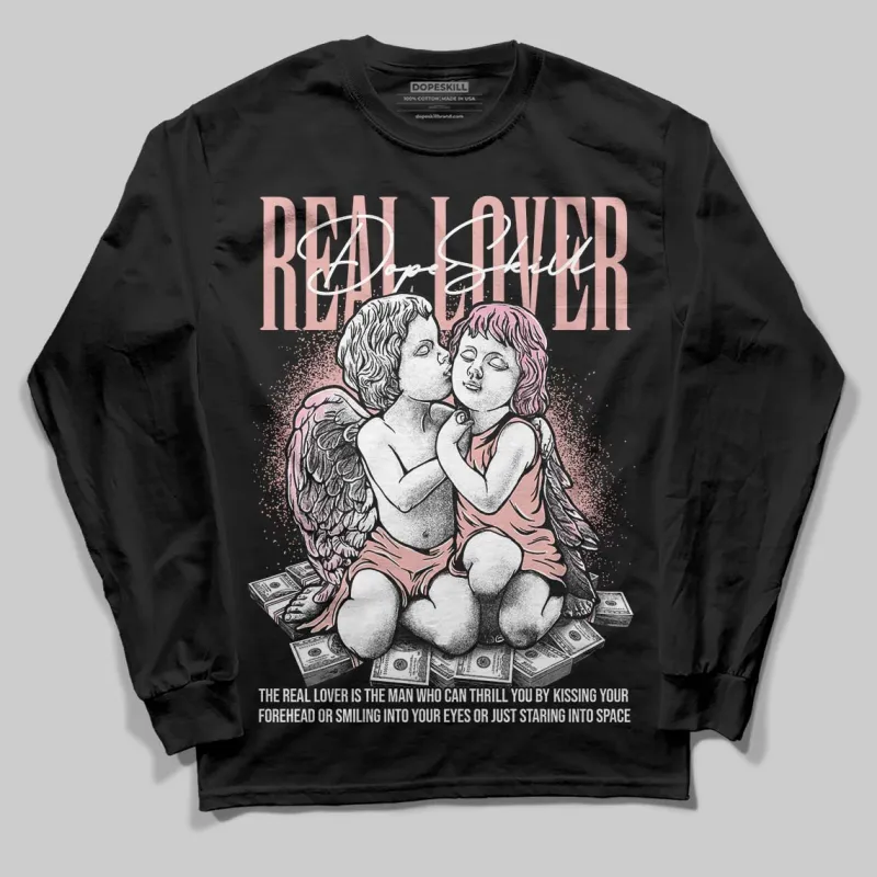 Rust Pink 1s 2025 DopeSkill Long Sleeve T-Shirt Real Lover Graphic sold by DopeSkill