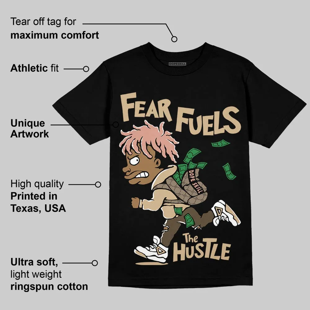 TAN Collection DopeSkill T-Shirt Fear Fuels The Hustle Graphic sold by DopeSkill product image thumbnail 3