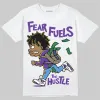 PURPLE Collection DopeSkill T-Shirt Fear Fuels The Hustle Graphic sold by DopeSkill