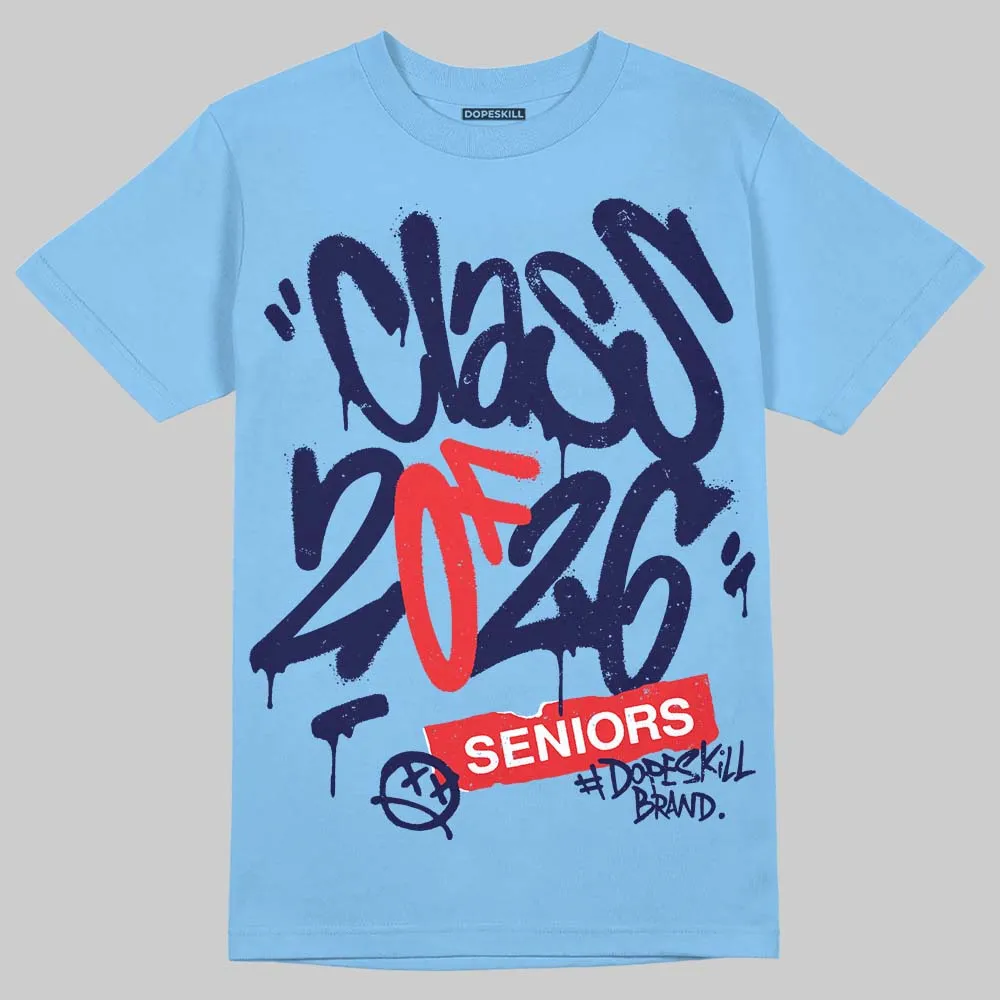 University Blue Collection DopeSkill T-Shirt Class of 2026 Graphic sold by DopeSkill product image thumbnail 3