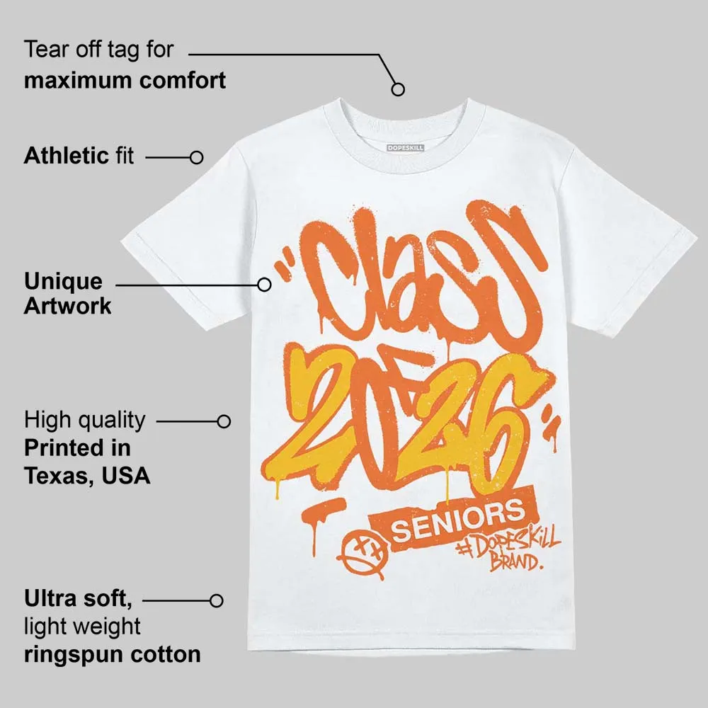 Orange Black White DopeSkill T-Shirt Class of 2026 Graphic sold by DopeSkill product image thumbnail 4