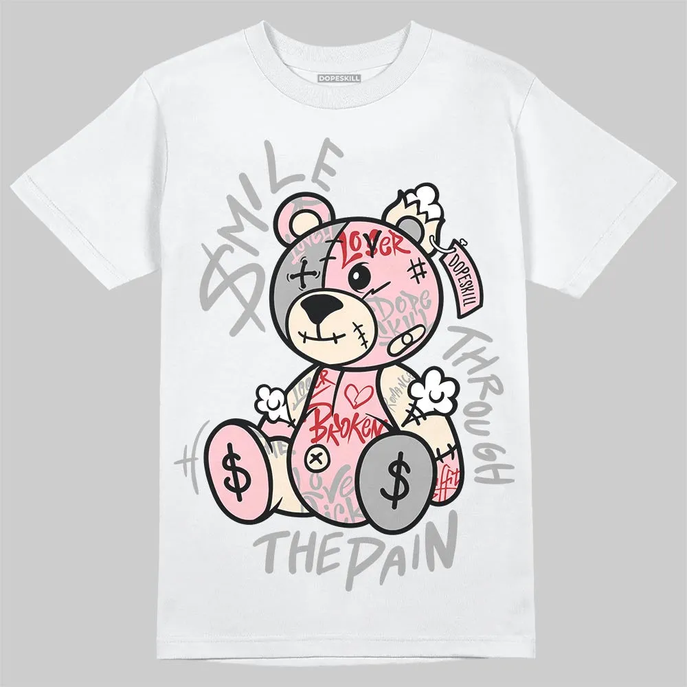Gel-Nimbus 10.1 Strawberry DopeSkill T-Shirt Smile Through The Pain Graphic sold by DopeSkill product image thumbnail 2