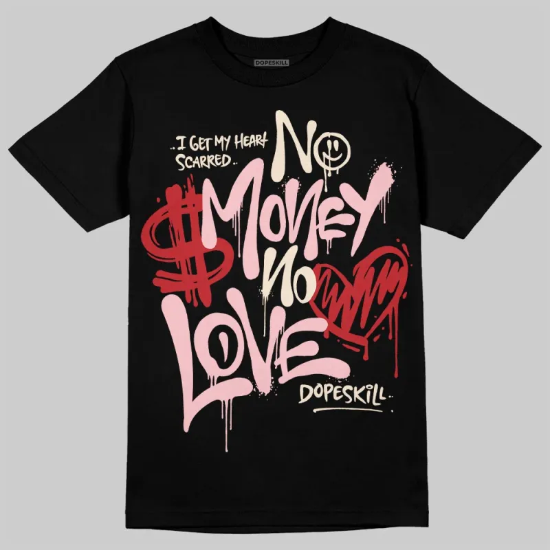 Gel-Nimbus 10.1 Strawberry DopeSkill T-Shirt No Money No Love Typo Graphic sold by DopeSkill