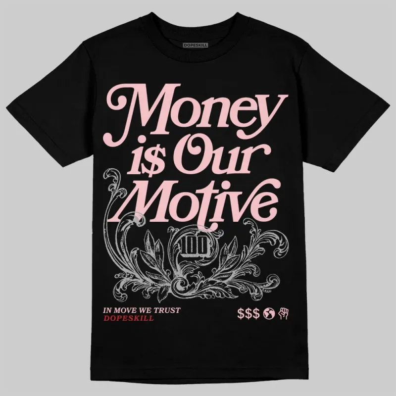 Gel-Nimbus 10.1 Strawberry DopeSkill T-Shirt Money Is Our Motive Typo Graphic sold by DopeSkill