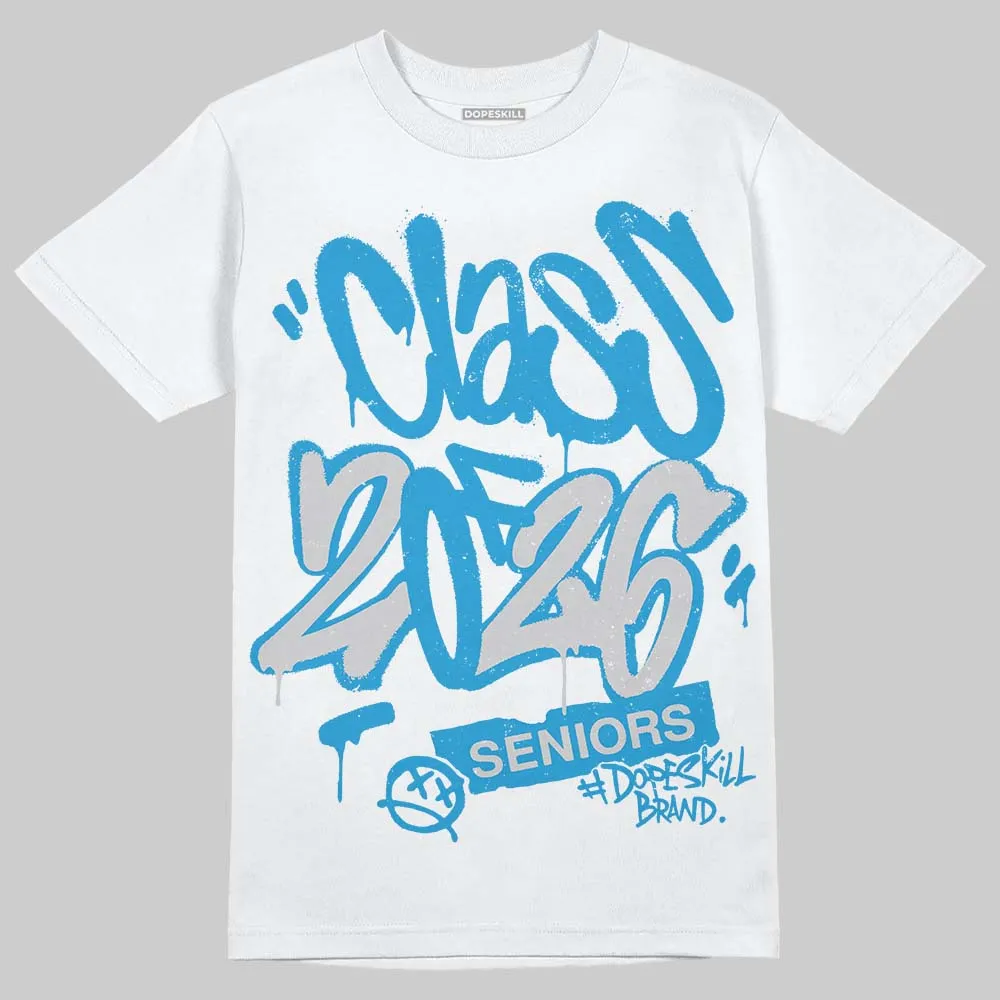 Military Blue 4s DopeSkill T-Shirt Class of 2026 Graphic sold by DopeSkill