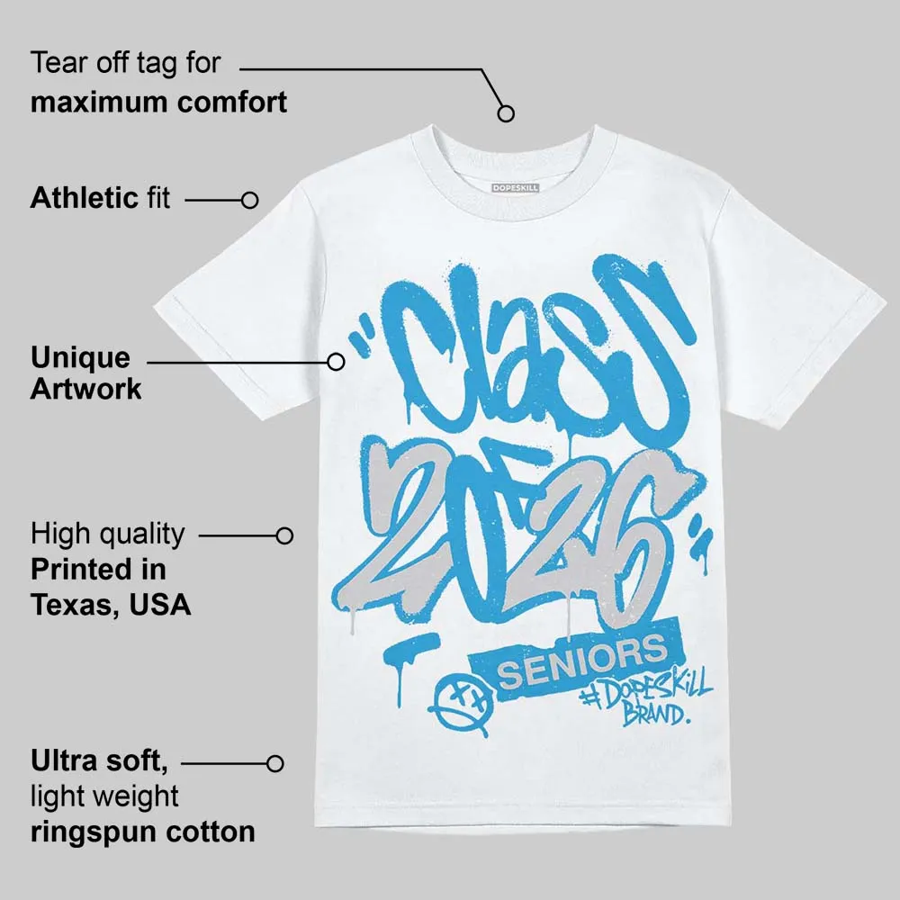 Military Blue 4s DopeSkill T-Shirt Class of 2026 Graphic sold by DopeSkill product image thumbnail 3