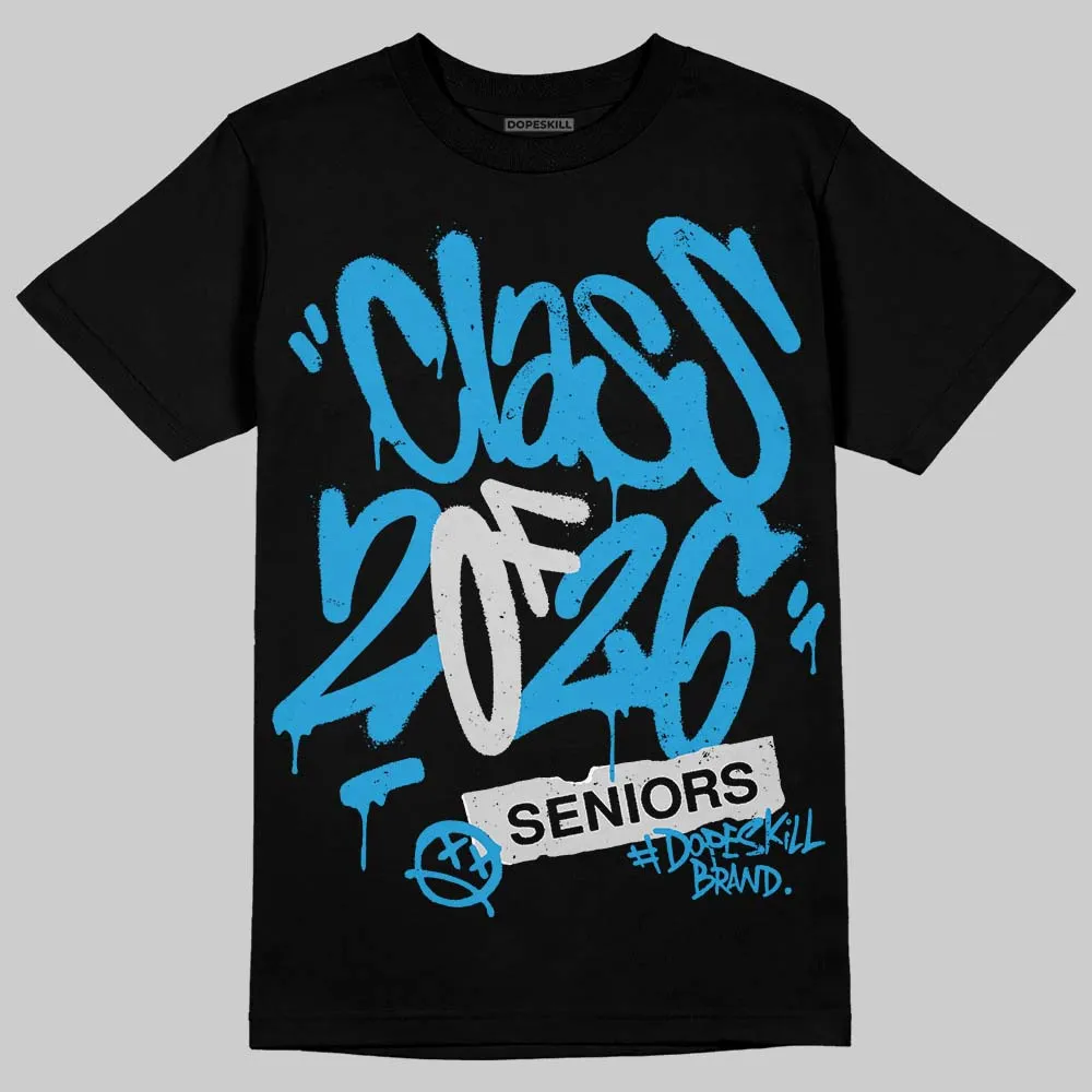 Military Blue 4s DopeSkill T-Shirt Class of 2026 Graphic sold by DopeSkill product image thumbnail 2