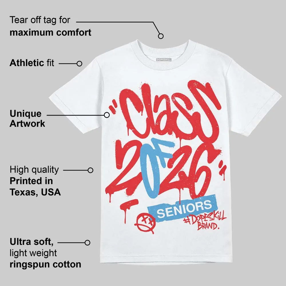 Cherry 11s DopeSkill T-Shirt Class of 2026 Graphic sold by DopeSkill product image thumbnail 4