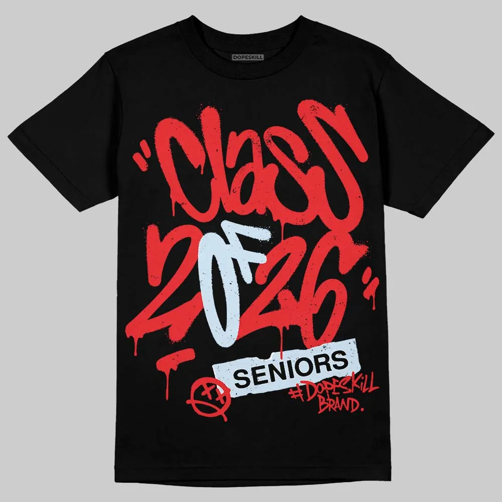 Cherry 11s DopeSkill T-Shirt Class of 2026 Graphic sold by DopeSkill product image thumbnail 2