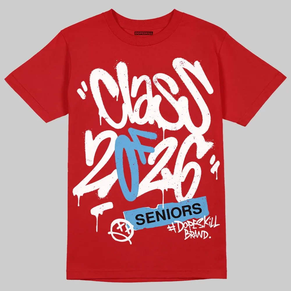 Cherry 11s DopeSkill T-Shirt Class of 2026 Graphic sold by DopeSkill product image thumbnail 3