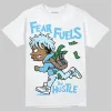 Legend Blue 11s DopeSkill T-Shirt Fear Fuels The Hustle Graphic sold by DopeSkill
